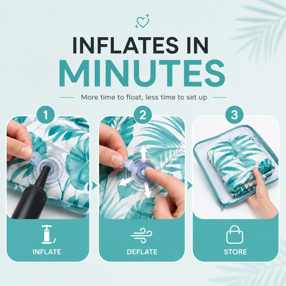 AquaLure™ Inflatable Pool Chair