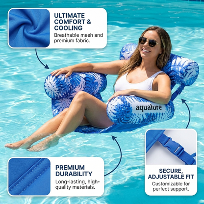 AquaLure™ Inflatable Pool Chair